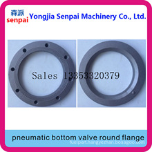 Tank Truck Accessory Pneumatic Bottom Valve Round Flange